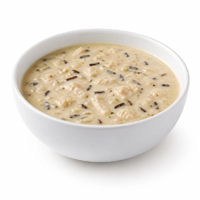 Au Bon Pain Soups Cream of Chicken and Wild Rice (Small)