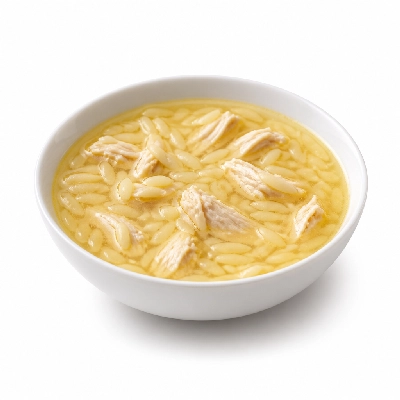 Au Bon Pain Soups Lemon Orzo Chicken (Large)