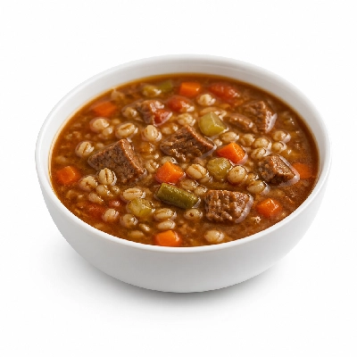 Au Bon Pain Soups Vegetable Beef Barley (Small)