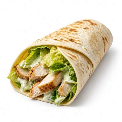 Au Bon Pain Wraps Chicken Caesar