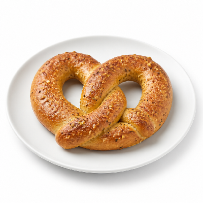 Auntie Anne's Garlic Pretzel No Butter No Salt