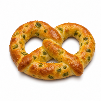 Auntie Anne's Jalapeno Pretzel No Butter No Salt
