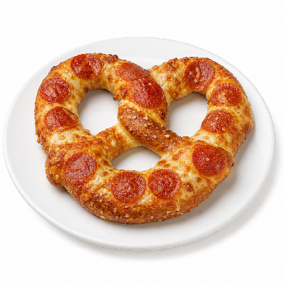 Auntie Anne's Pepperoni Pretzel
