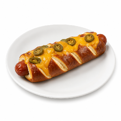 Auntie Anne's Pretzel Dogs Jalapeno Cheese