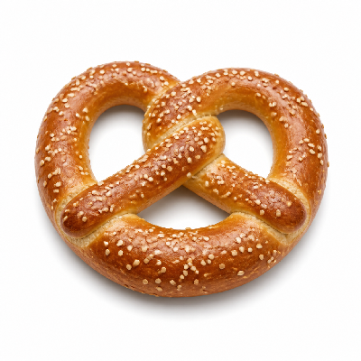 Auntie Anne's Sesame Pretzel No Butter No Salt