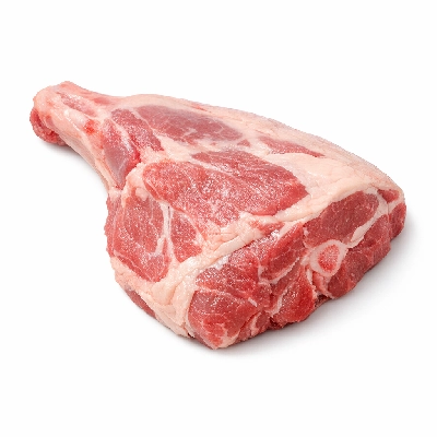 Lamb australian imported fresh shoulder arm separable lean and fat trimmed to 1/8" raw