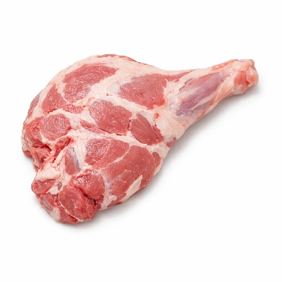 Lamb australian imported fresh shoulder whole arm and blade separable lean fat trimmed to 1/8" raw