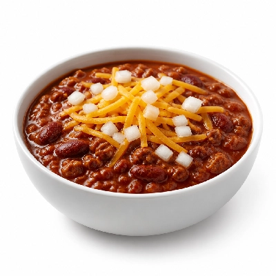 Avanti's Italian Restaurant Appetizers Sides Chili with Cheddar & Onions (Bowl)