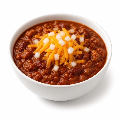 Avanti's Italian Restaurant Appetizers Sides Chili with Cheddar & Onions (Cup)