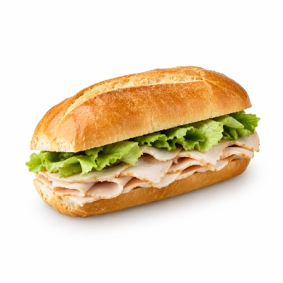 Avanti's Italian Restaurant Cold Sandwiches Half Veggie Gondola with Turkey