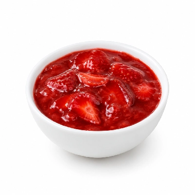 Avanti's Italian Restaurant Desserts Strawberry Topping