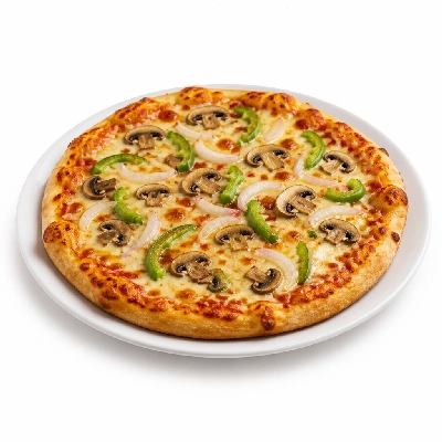Avanti's Italian Restaurant Pizza Large Mushroom Onion and Green Pepper