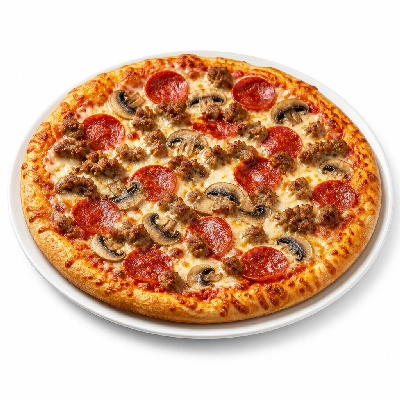 Avanti's Italian Restaurant Pizza Large Pepperoni Sausage and Mushrooms