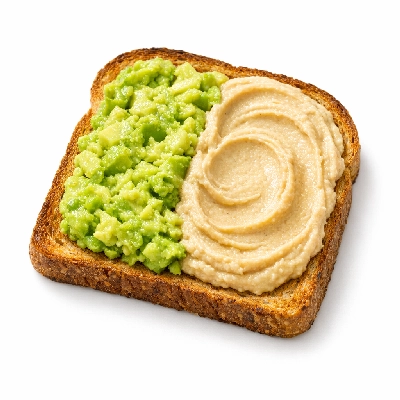 Avocado and Hummus Toast