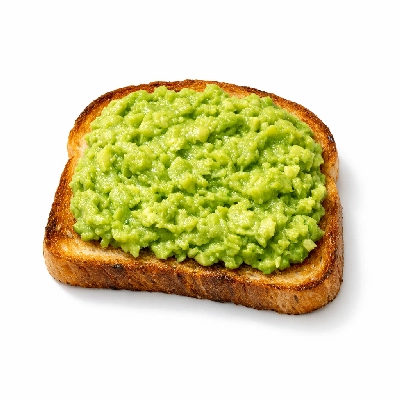 Avocado Toast with Mango Smoothie