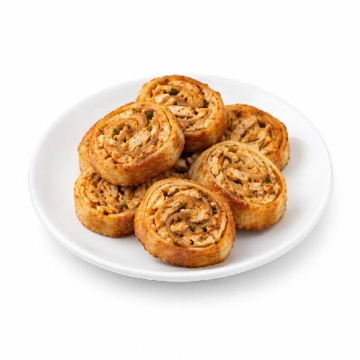 B.C. Pizza Appetizers Spi-Rolls: Chicken