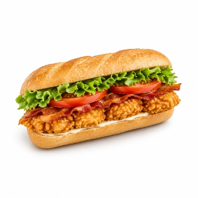 B.C. Pizza Grinder: Crispy Chicken Club