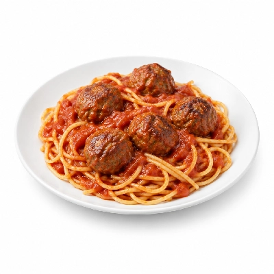 B.C. Pizza Pasta Meatball (with Spaghetti)