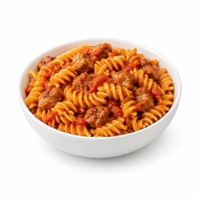 B.C. Pizza Pasta Rotini Rustico with Sausage