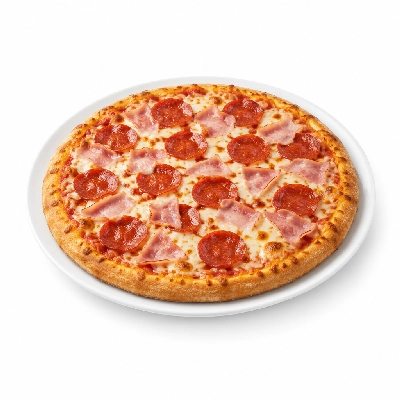 B.C. Pizza Pizza Large: Cheese Pepperoni Ham