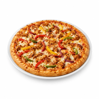 B.C. Pizza Pizza Medium: Chicken Fajita