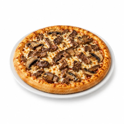 B.C. Pizza Pizza Medium: Southwest Steak & Port