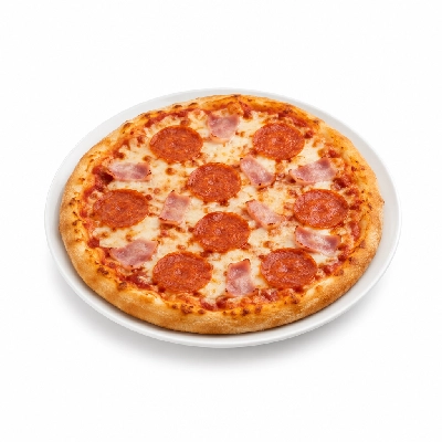 B.C. Pizza Pizza Personal: Cheese Pepperoni and Ham