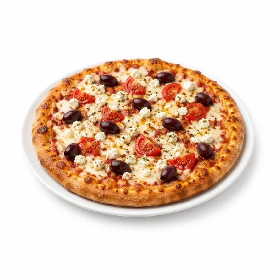 B.C. Pizza Pizza Sarge: Greek-Za Medium