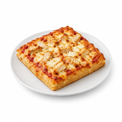 B.C. Pizza Pizza Square Pan: Chicken Parmazeti