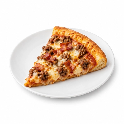 B.C. Pizza Pizza X-Large: Bacon Double Cheeseburger