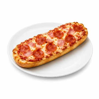 B.C. Pizza Specialties French Bread Pizza (Pepperoni-Ham)