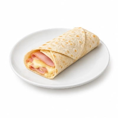B.C. Pizza Wrap: Ham & Cheese