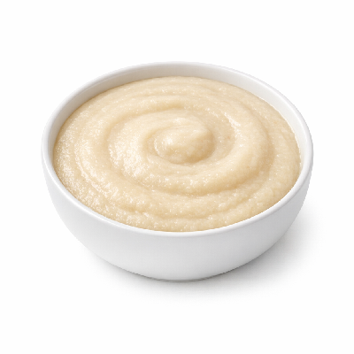 Babyfood cereal high protein prepared with whole milk