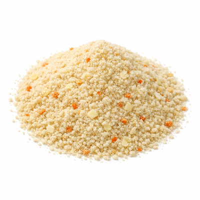 Babyfood cereal high protein with apple and orange dry