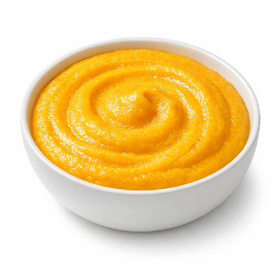 Babyfood corn and sweet potatoes strained