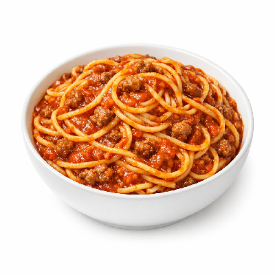 Babyfood dinner spaghetti and tomato meat junior