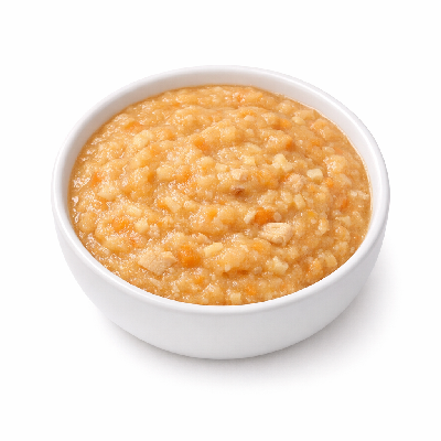 Babyfood dinner vegetables noodles and chicken junior