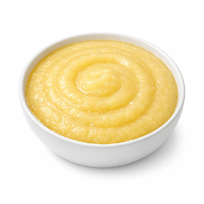 Babyfood fruit applesauce and pineapple strained