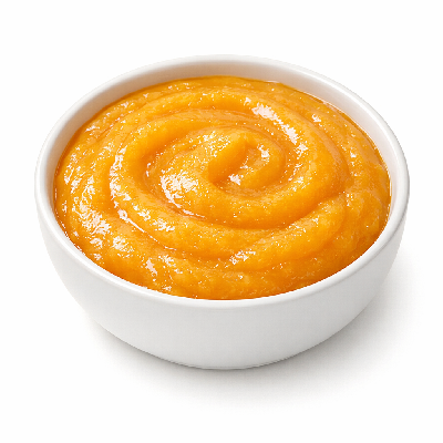 Babyfood fruit peaches strained