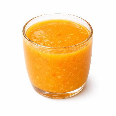 Babyfood juice orange and apricot