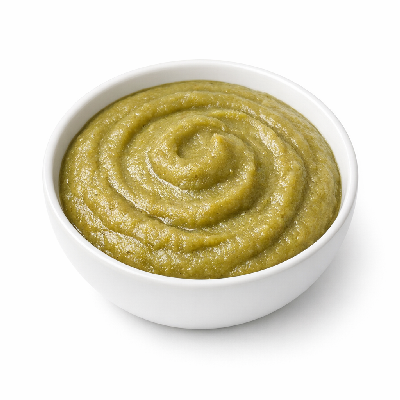 Babyfood vegetable green beans and potatoes