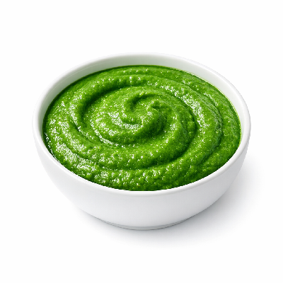 Babyfood vegetables spinach creamed strained