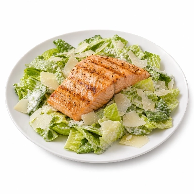 Bad Daddy's Burger Bar Charlotte's Salmon Caesar Salad
