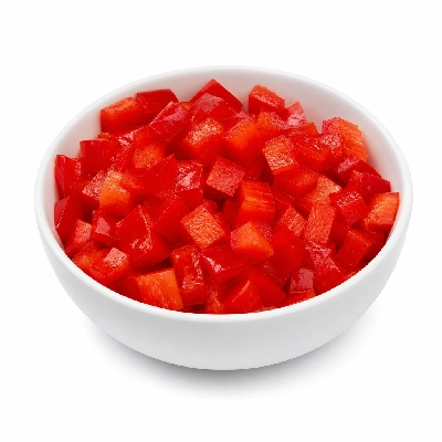 Bad Daddy's Burger Bar Diced Red Peppers Large