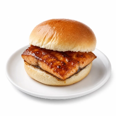 Bad Daddy's Burger Bar Salmon Teriyaki Sandwich