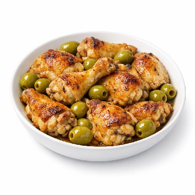 Baked Chicken with Olives