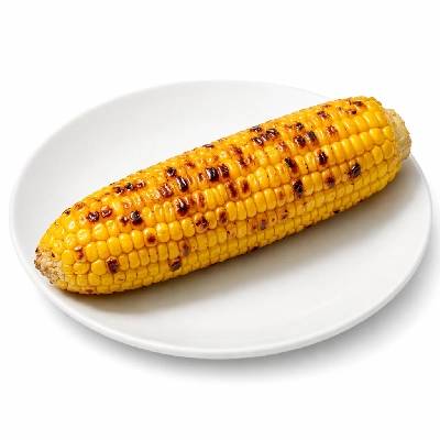 Baked corn on the cob