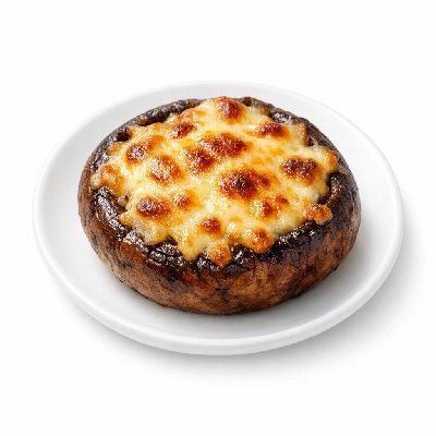 Baked Mushrooms with Cheese