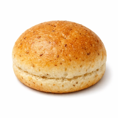 Baked products rolls hamburger whole grain white calcium-fortified