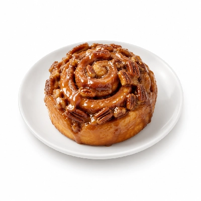 Bakers Square 4-Square Combos Caramel Pecan Roll